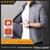 Unisex High-End Fleece Hoodie Cardigan - 2024 Autumn/Winter Zipper Jacket