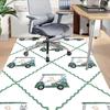 1PC Golf Cart, Dogs Non-Slip Floor Carpet Compatible for Office&Living Room&Dining room - Flat-Weave Machine- Soft & Pattern-E309
