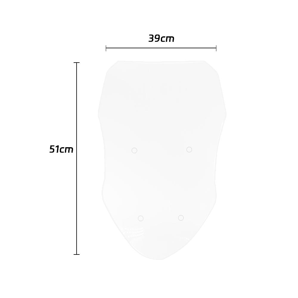 

Motorcycle Screen Windshield For Yamaha TRACER 7GT Windscreen Wind Deflectors Viser Visor Screens Tracer 7/7GT Wind Screen 2020- прозрачный