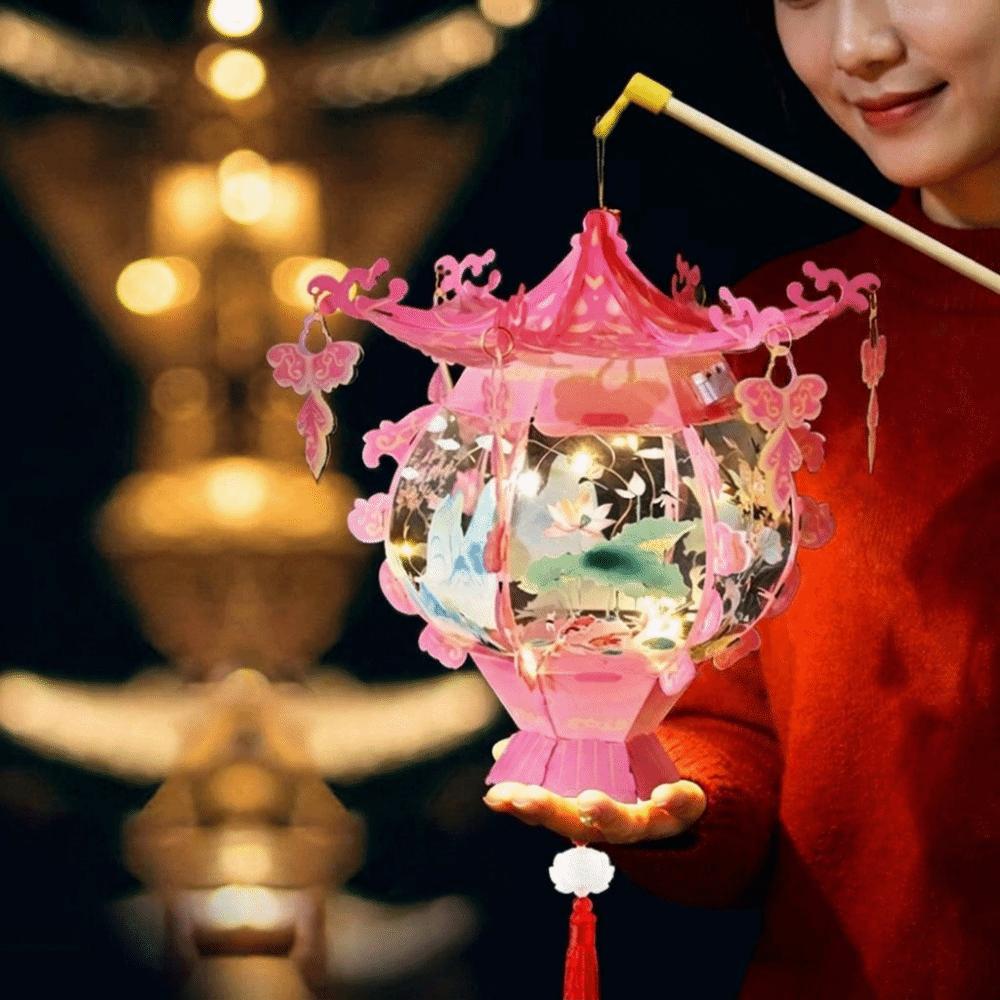 Cartoon Mid-Autumn Festival Luminous Lantern Children Handheld Lantern Lantern Festival