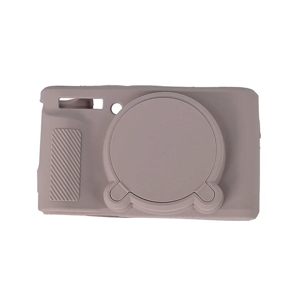 For SX740HS SX730HS Soft Rubber Silicone Case For Canon PowerShot SX740 HS SX730 Armor Body Cover Skin With Len Protector