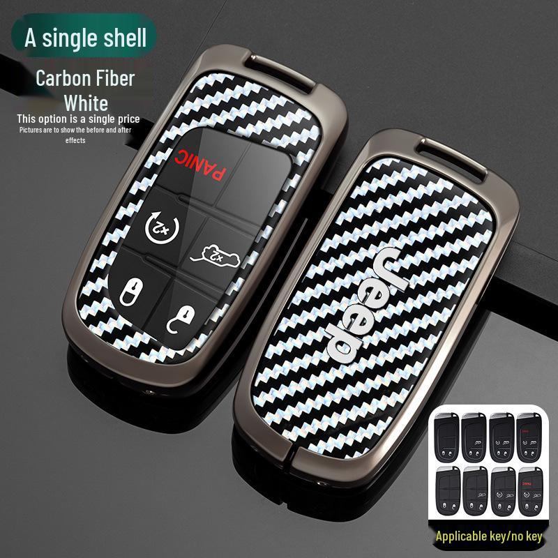 

Чехол для ключа для Jeep Compass, Cherokee, Grand Cherokee, Renegade, Commander Set