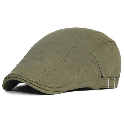 Four Seasons Fashion Newsboy Caps Men Woman Adjustable Casual Beret Flat Ivy Cap Soft Solid Driving Cabbie Hat Peaked Cap Unisex