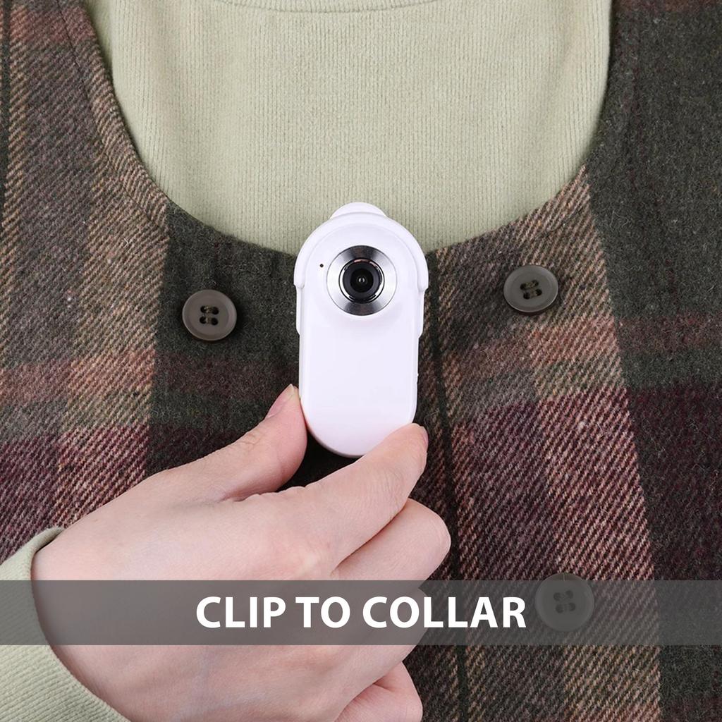 1080P Pet Camera Collar Cat Collar Camera 90 Degrees  Wide Angle Dog Collar Camera Mini Sports Camera