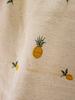 Linen Embroidery Pineapple with Fringe Short Curtain Blockout Curtain Bedroom Floating Window Curtain Kitchen Partition Curtains