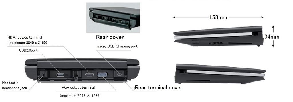 King Jim Portabook Black XMC10