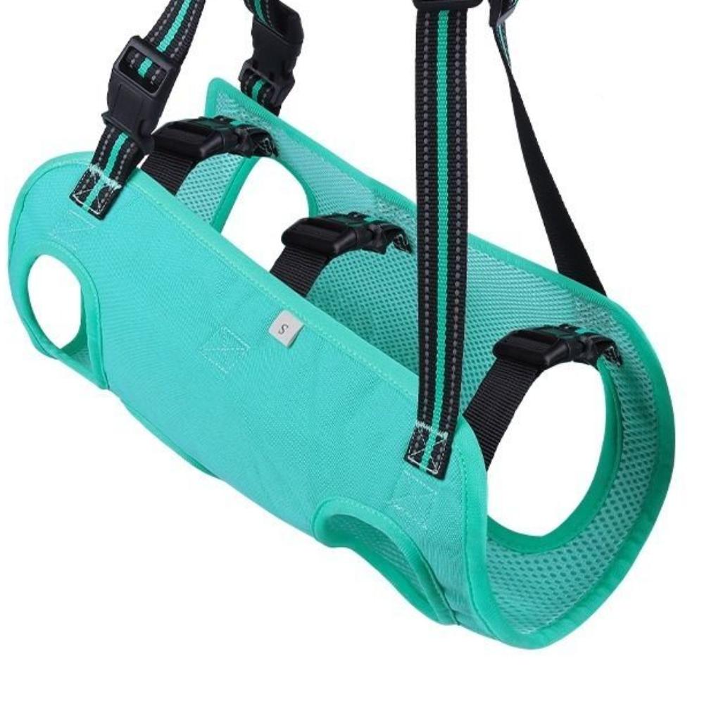 Portable Dog Lift Harness Thicken Handle Pet Lifting Vest Safety Dog Sling Carrier  Pet Supplies