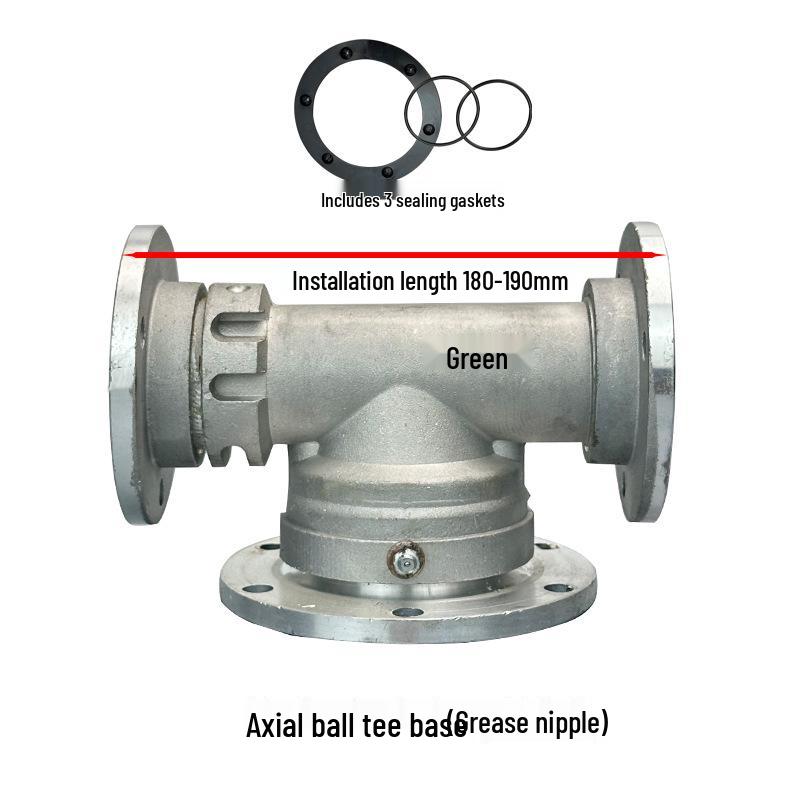 360° Вращающаяся насадка-распылитель для моечного аппарата высокого давления с базовым тройником