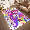 I tappeti quadrati a tema The Amazing Digital Circus sono un'ottima scelta per soggiorni, camere da letto, decorazioni per la casa e come regali.