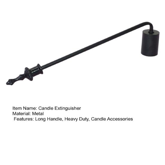 Metal Candle Snuffer Long Handle Candle Wick Flame Extinguisher Putting Out Candle