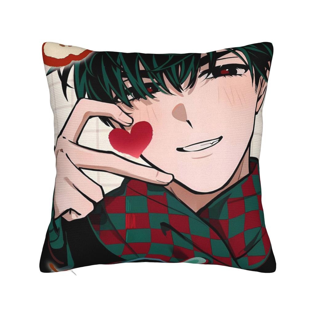 Pillow Cover Alien Stage Mizi Till Ivan Kawaii Pillow Case For Sofa Bedroom Home Decor Pillowcases