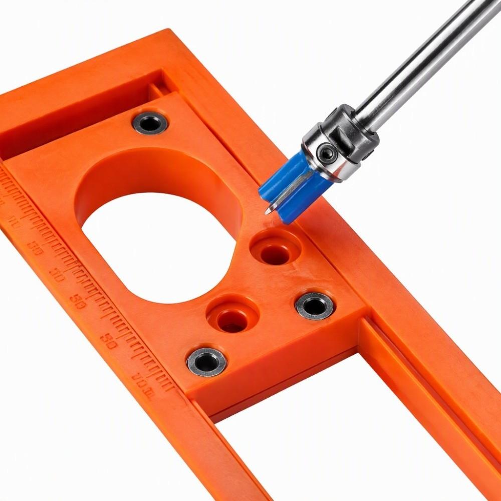 Invisible Hinge Slotting Template 3D Slotting Hinge Router Guide  Door Installation