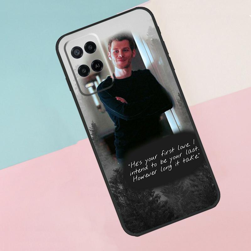 Klaus Mikaelson Vampire Diaries For Oppo A17 A77 A60 A74 A94 A54 A18 A38 A58 A78 A98 A40 A80 A16 A76 A96 A15 A57S Phone Case
