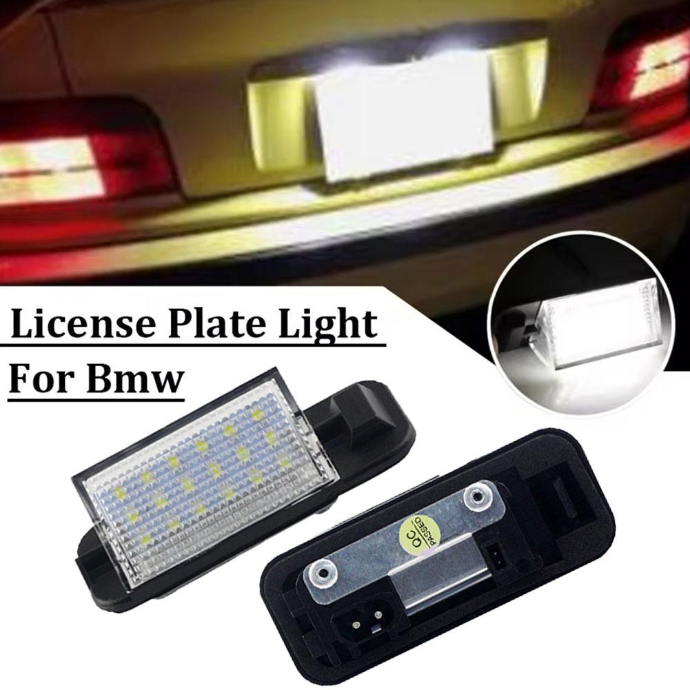 2PCS 18LED License Plate Number Light For BMW 3 Series E36 318i 318is 318ti 325i M3 Car Products License Plate Lights F7G5