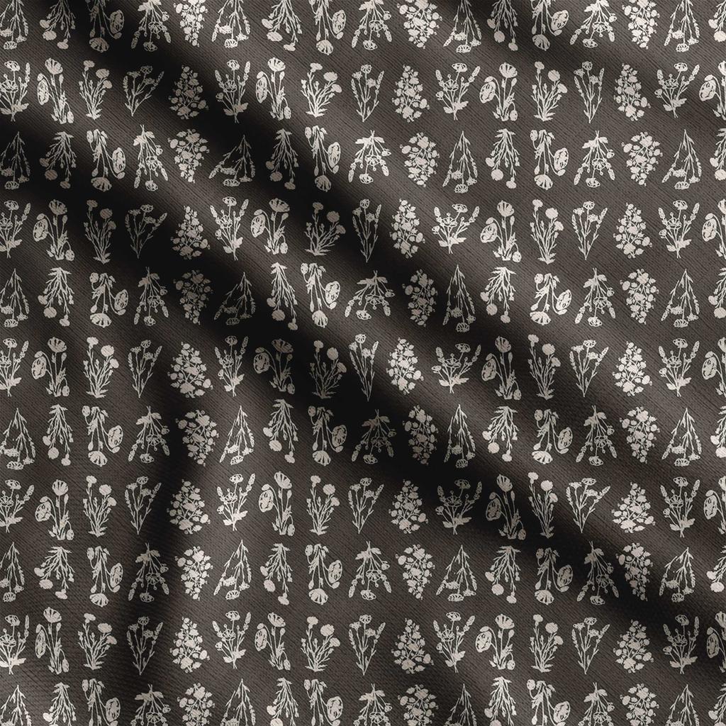 Soimoi Floral Print,  Cotton Cambric, Quilting Fabric Sold by The Yard 42 Inch Wide, Medium Weight Cotton Fabric, Sewing  Supplies,