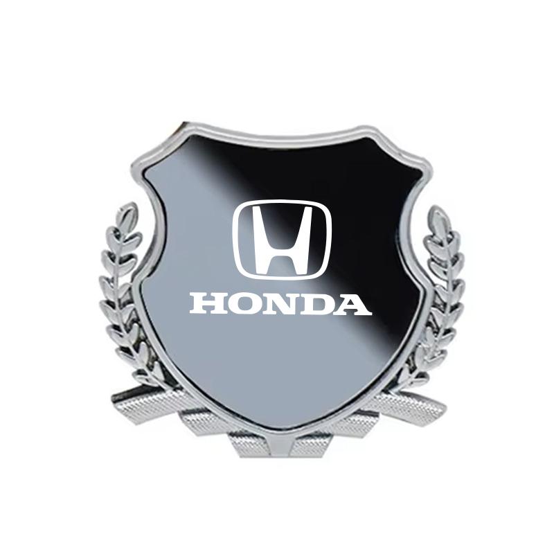 

Metal Car Trunk Window Side Emblem Badge Decal Sticker For Honda Civci FIT CRV Accord Jazz HRV Dio Stepwgn Prelude Insight чёрный