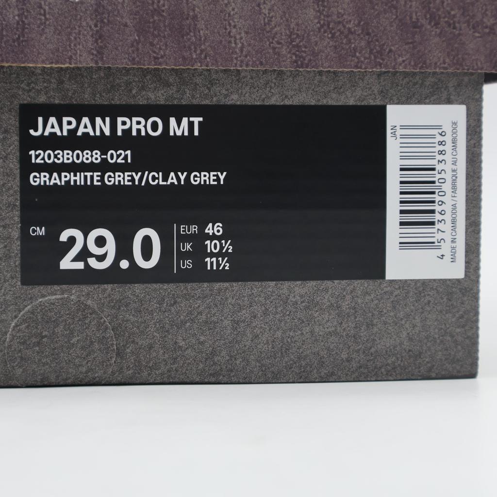 1203B088-021 Asics Japan Pro MT Graphite Grey Clay Grey (Men's)