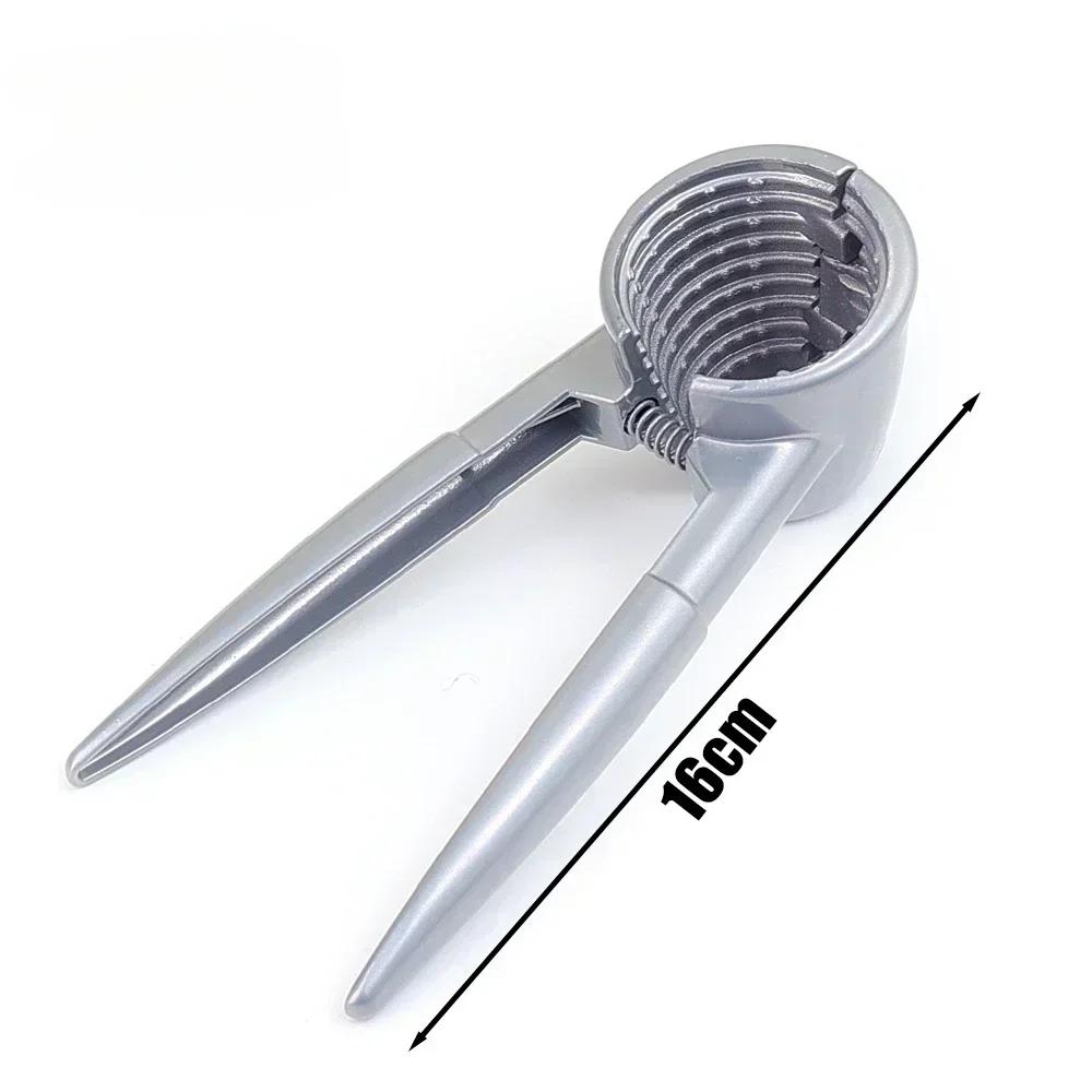 Portable Nut Crackers Metal Heavy Duty Walnut Cracker Opener Walnut Pliers Clips Nut Shelling Tools Household Kitchen Gadgets