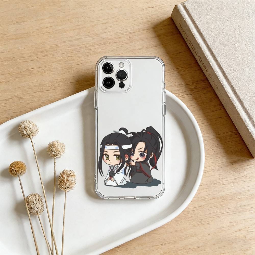 Heaven Officials Blessing Phone Case For iPhone 17 16 15 14 13 12 11 Mini Pro Max Plus Transparent Cover