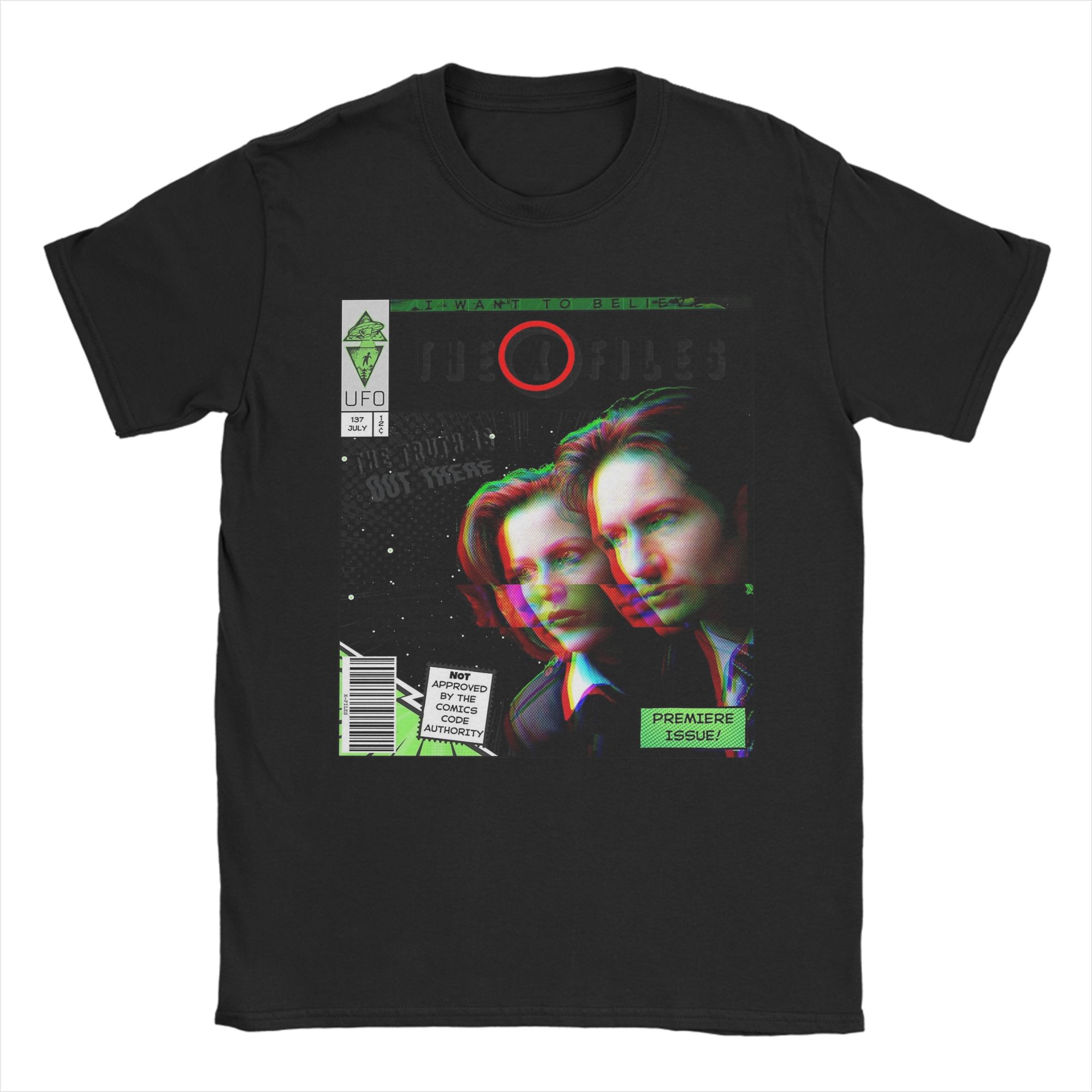 XFiles UFO Premiere Issue T-shirt XXXL