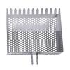 Chicken Poop Scooper Rake Stainless Steel Adjustable Chicken Litter Shovel for Chicken Coop Beach Cattle Shed