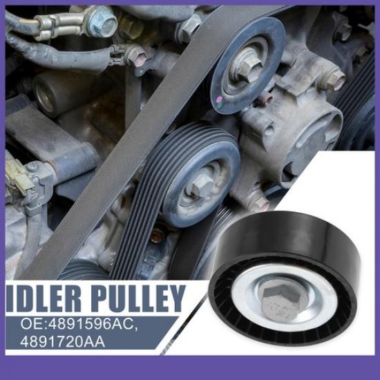 4891720AA Drive Belt Idler Pulley Serpentine Single  for Chrysler Cirrus