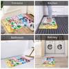 Cartoon Anime Girl Sailors Moons Front Door Mat Anti-Slip Outdoor Absorbent  Doormat Floor Bathroom Entrance Rug Carpet