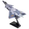 J2 Alloy Fighter Jet Model, Realistic Military Aircraft Toy, Simulation Warplane for Boys, Random