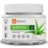 KRISHNA's HERBAL & AYURVEDA Aloe Vera Gel - 500 G Pure White Non-Sticky Transparent 3 In 1 Aloe Fresh Soothing Gel For Skin, Body & Hair, Vitamin C
