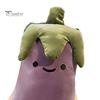 Large Hug Pillow Eggplant Body for Side Sleepers, Soft Long Plush Cushion Sleeping with Removable Washable Cover, Cute Hugging Women Full Support