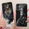 Für Infinix Hot 12 Play 12i Coole Drachen Tiger Muster Handyhülle Für Infinix Hot12i 12Play Schwarze Silikon Weiche Hüllen