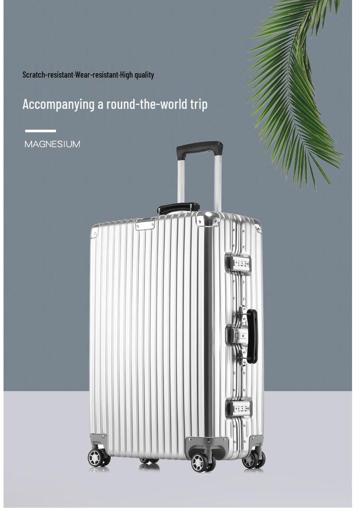 Trolley Case Set: 20, 24, 26, 29-inch Suitcases with Universal Wheels and Anti-Theft Features
