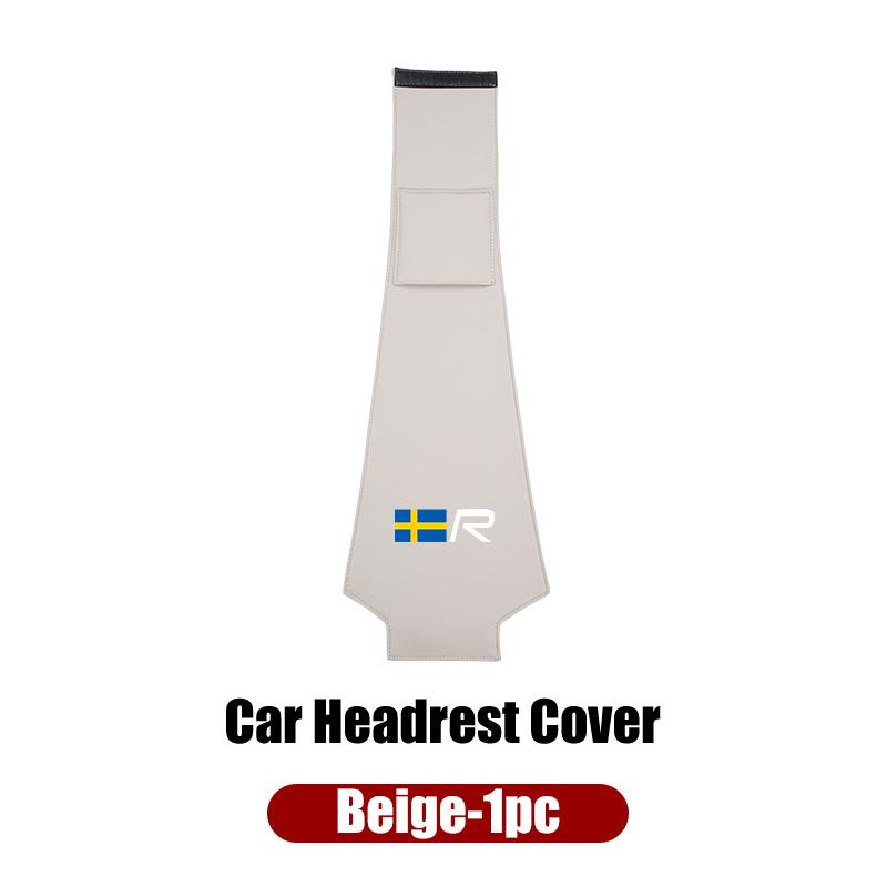 

Car Sticker Seat Headrest Protective Cover Anti-Dirty Pillow Protector For Volvo Rdesign XC90 S60 XC40 EX90 XC60 V70 S80 S40 V50