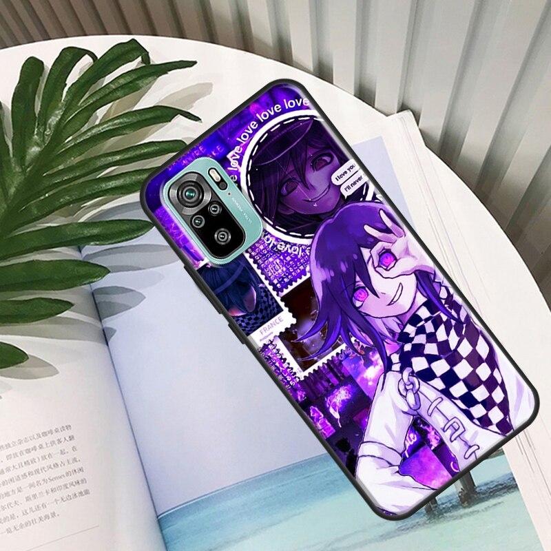 Danganronpa V3 Kokichi Oma Coque Pour Redmi 9 10 9A 9C 9T Coque Arrière Pour Xiaomi Redmi Note 11 10 Pro 9 8 9S 10S Coque