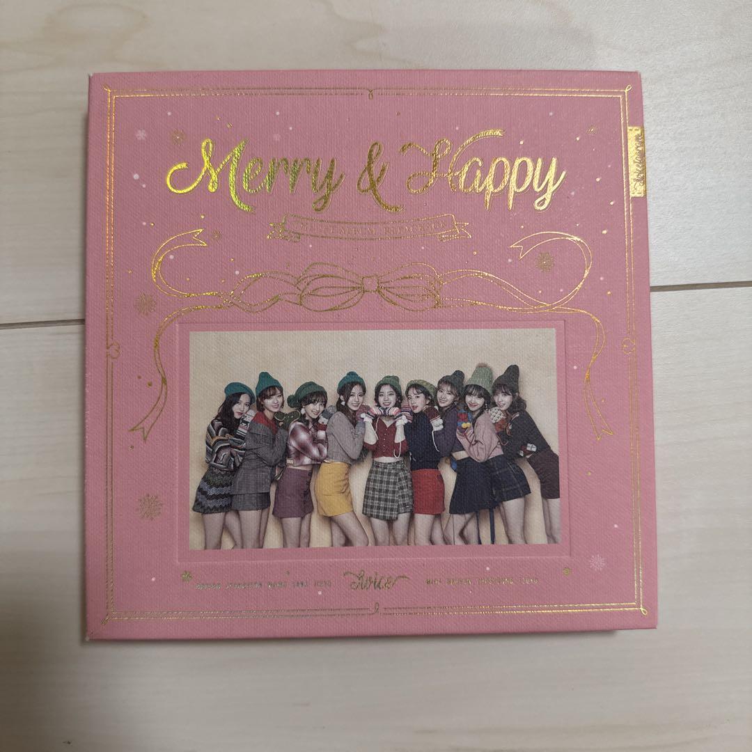 

[USED] TWICE Merry & Happy with photo book