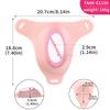ANOSX Silicone Chastity Cage Device Male Chastity Belt Strapon Penis Sleeve Realistic Clitoris Vagina Wish BDSM Sex Toys For Men