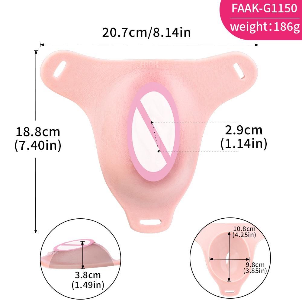 ANOSX Silicone Chastity Cage Device Male Chastity Belt Strapon Penis Sleeve Realistic Clitoris Vagina Wish BDSM Sex Toys For Men