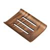 1PC Recycled Walnut Wood Soap Dish Minimalist Design Rectangular Soap Holder Bathroom Soap Tray Nordic Style Accessory 12.8x9.8cm