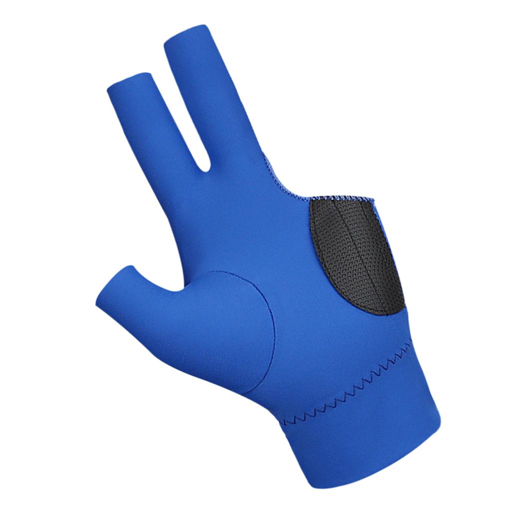 3 Finger Pool Glove Snooker Cue Sport Glove Comfortable Antiskid Left Right Pool Snooker Glove Billiard Accessorys