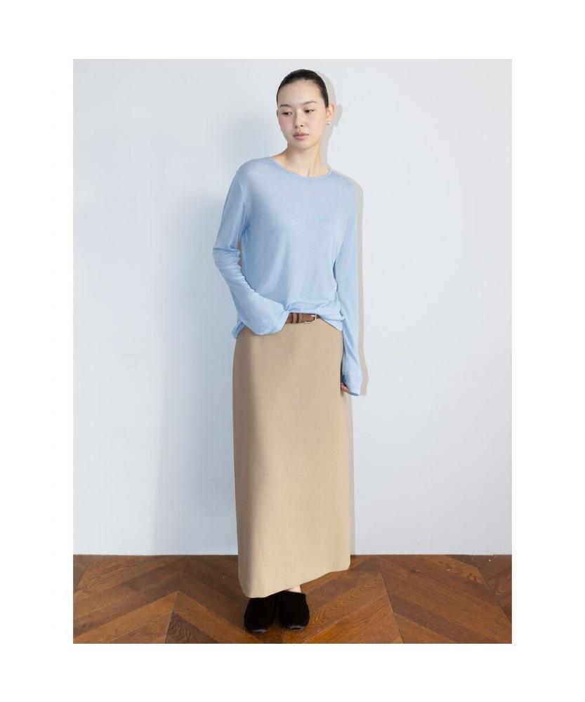 Diaepeocheo Classic H Line Skirt Beige (Ta6227A02A)
