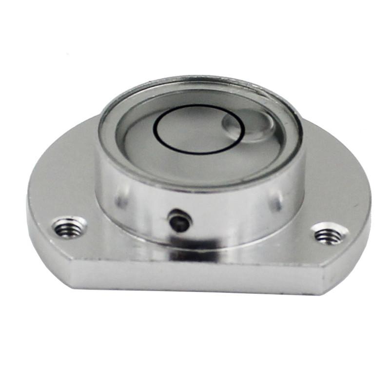 Size 28*8.5mm Aluminum Shell Total Station Blisters Round Bubble Level for Laika NA20 NA700 NA728 Level Measurement Instrument