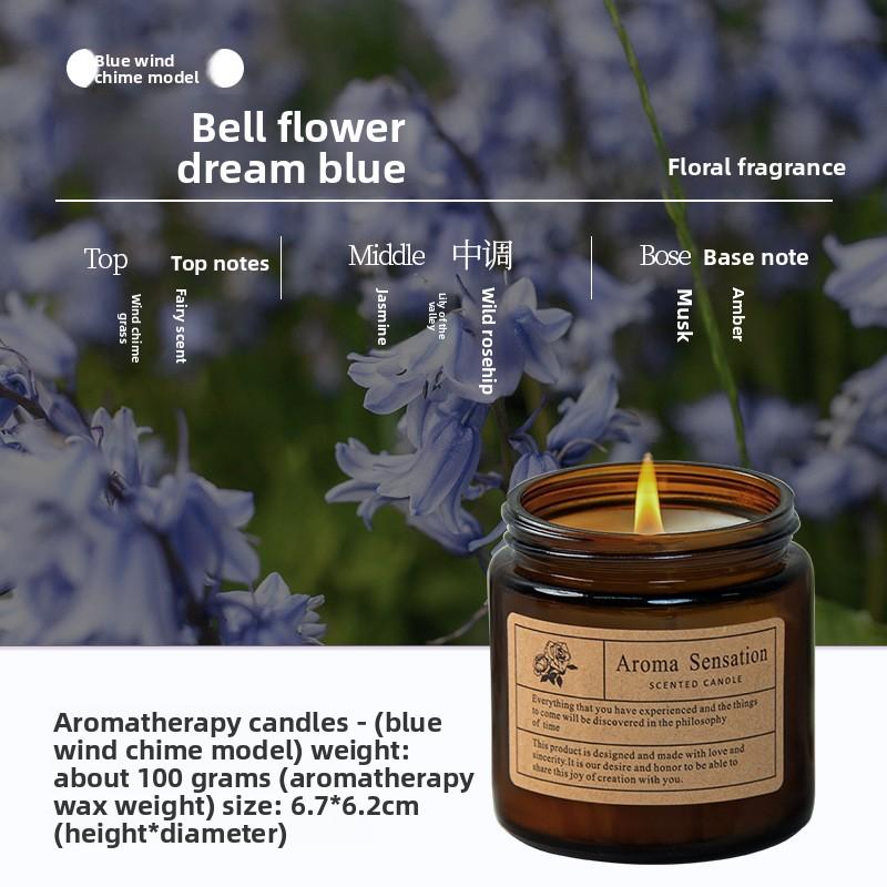 Les bougies parfumées offrent un arôme longue durée pour favoriser le sommeil.. Lumière Romantique pour Chambre à Coucher Ornements Parfumés aux Huiles Essentielles