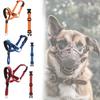 Dog Muzzle Adjustable Breathing Nylon Safety Training For Small Medium Large Pets