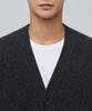 Musinsa Standard Lambswool Oversized Cardigan [Charcoal Gray]