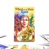 12*7cm Wheel of Year Tarot Cards with Paper Manual Board Games Deck Card