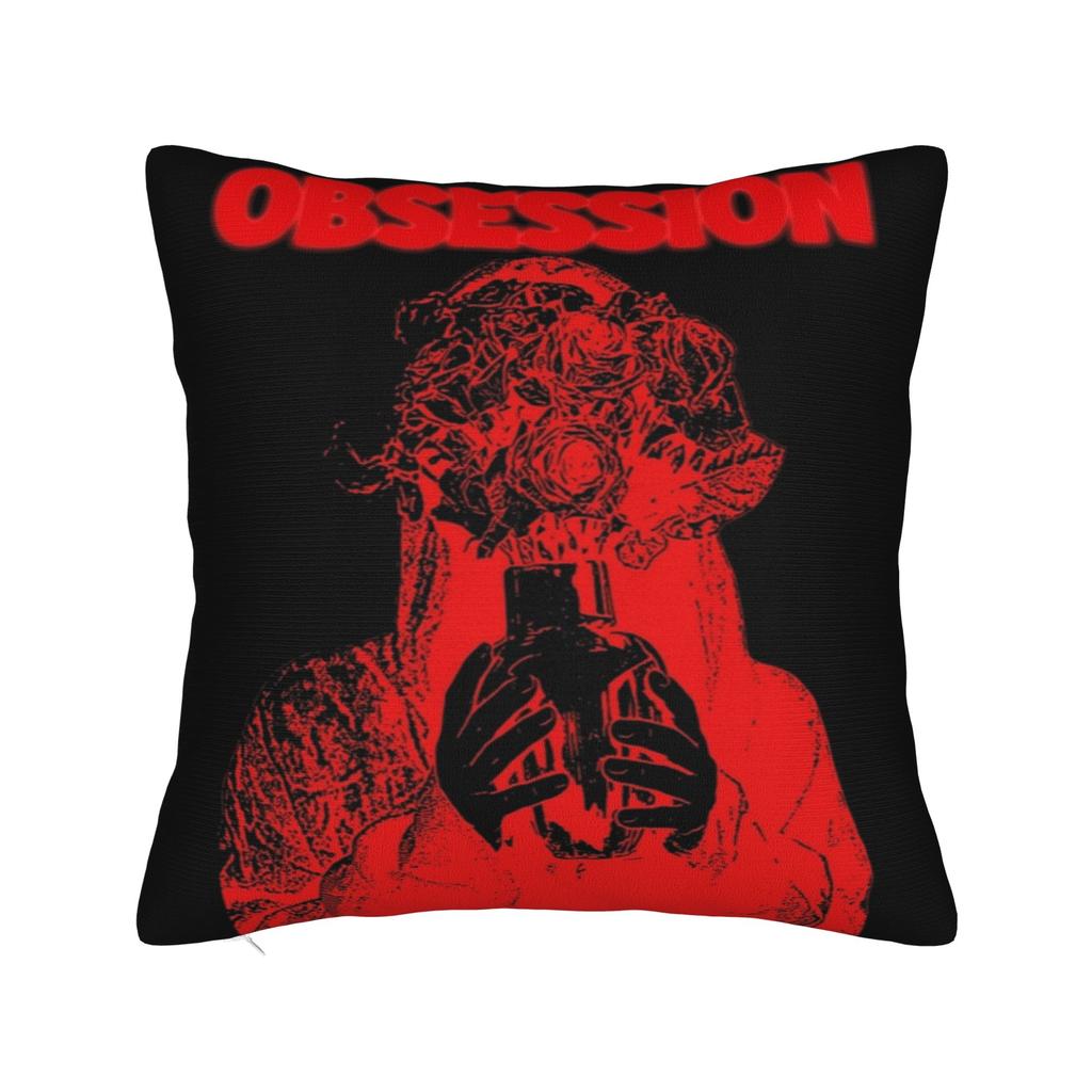 Decorative Pillowcase Obsession 2026 Horror Movie  Merchandise Home  Throw Pillow Case Cover Zippered Multi Size