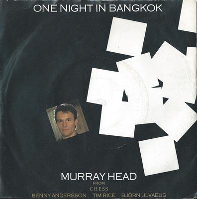 7inch Record MURRAY HEAD - One Night In Bangkok CHESS1 RCA 1984 Canada Pop Used