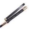 30-60CM Black PU Leather Spanking Paddle Long Whip Flirting Slave BDSM Flogger Sex Toys For Woman G Spot Sex Shop