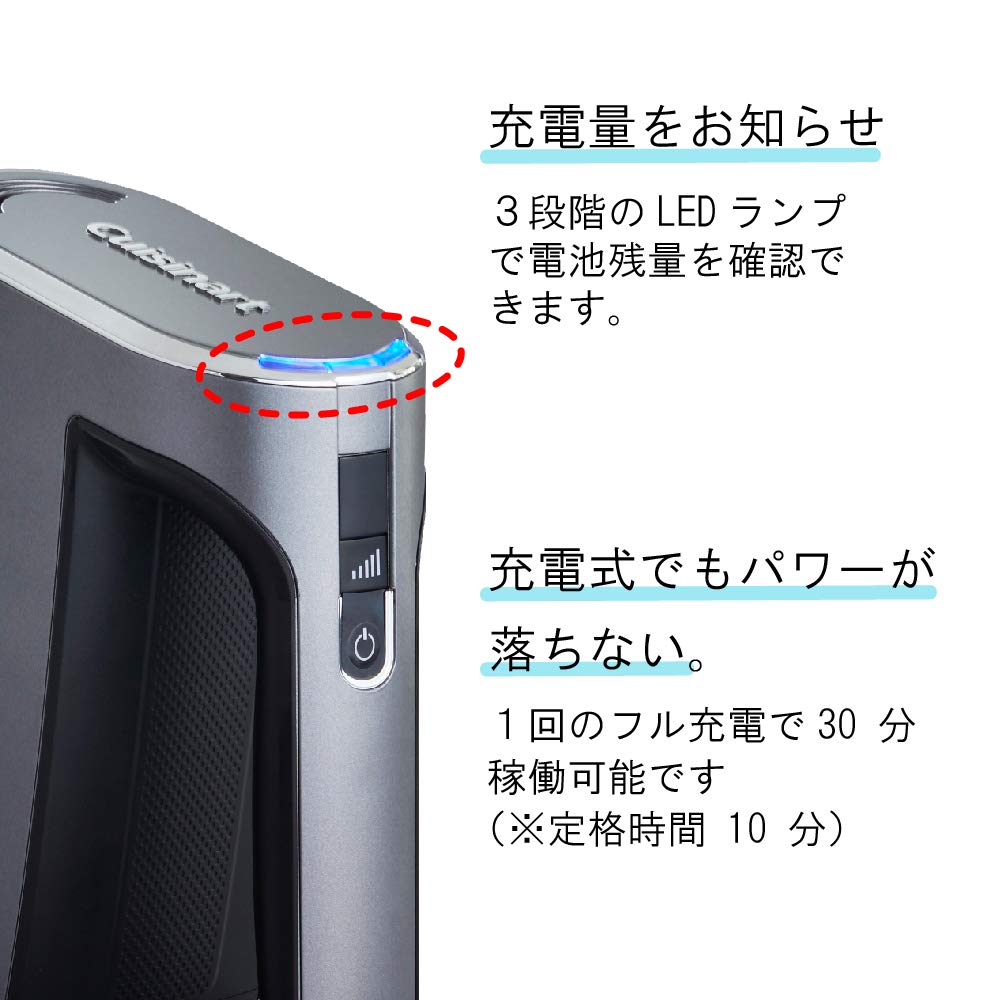 Cuisinart Hand Mixer Cordless Rechargeable RHM-100J