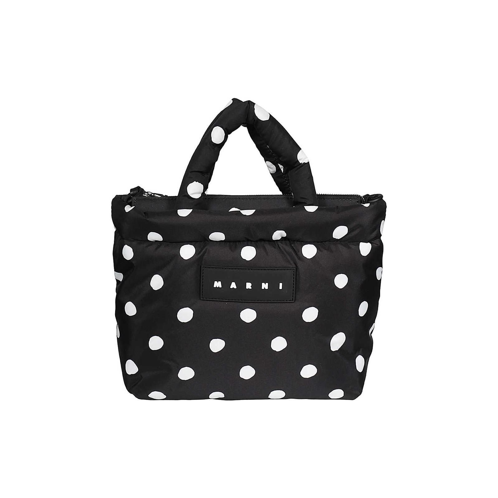 

Marni Mini Dot Print Shoulder Crossbody Bag Women bags Black BMMP0131U1P626300N99 Basic Set (Bag+Dust Bag)